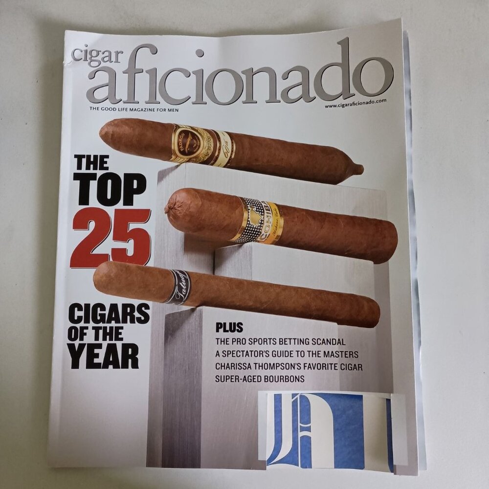 Cigar Aficionado magazine January/ February 2026